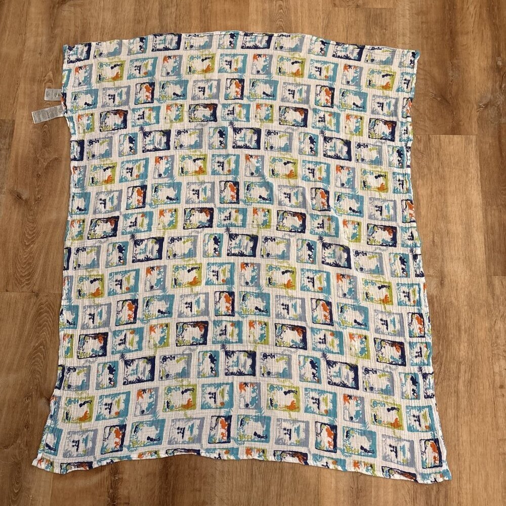 Aden & Anais Disney Baby Jungle Book Cotton Newborn Nursery Receiving Blanket